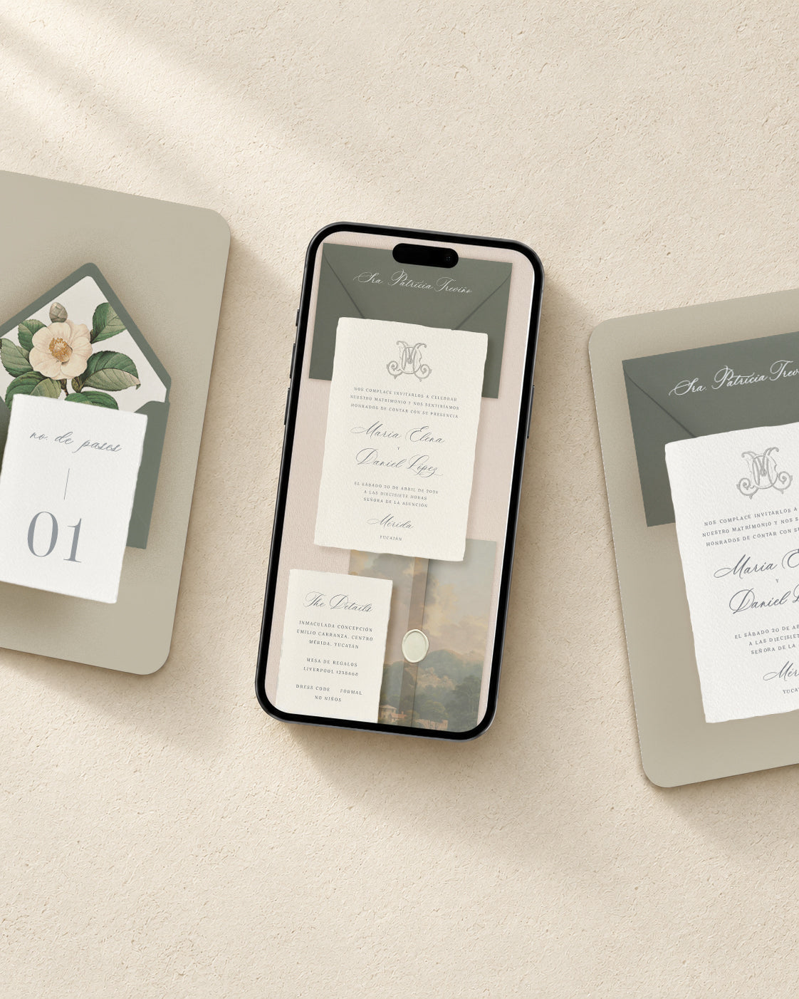 Invitación digital - The Bloom Suite