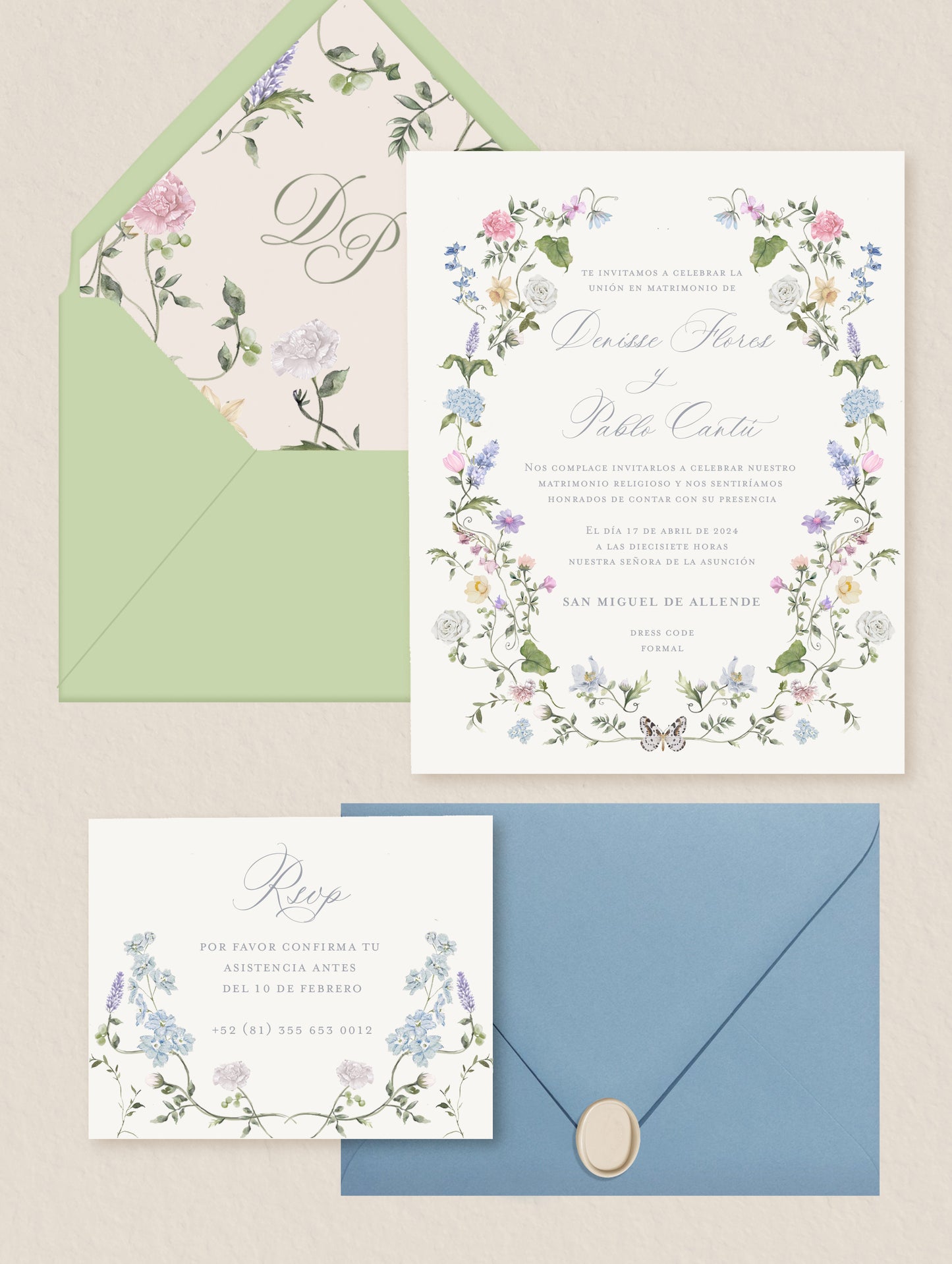 Invitación digital - The Botanical Suite