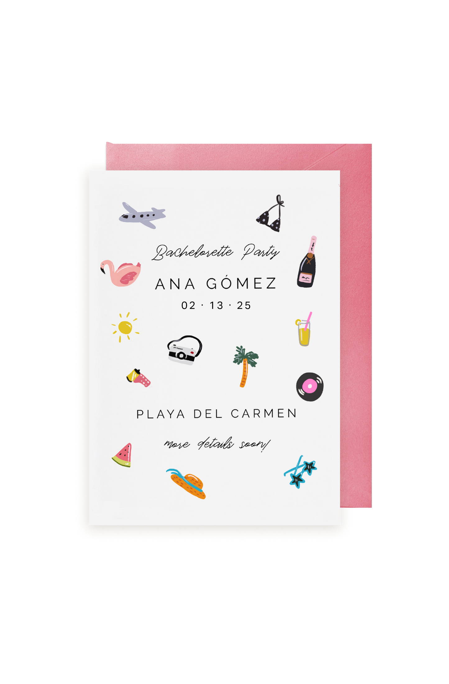 Invitación - Bachelorrette Party