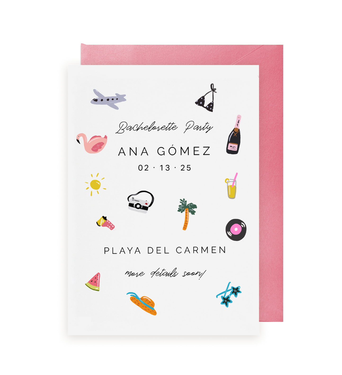 Invitación - Bachelorette Party