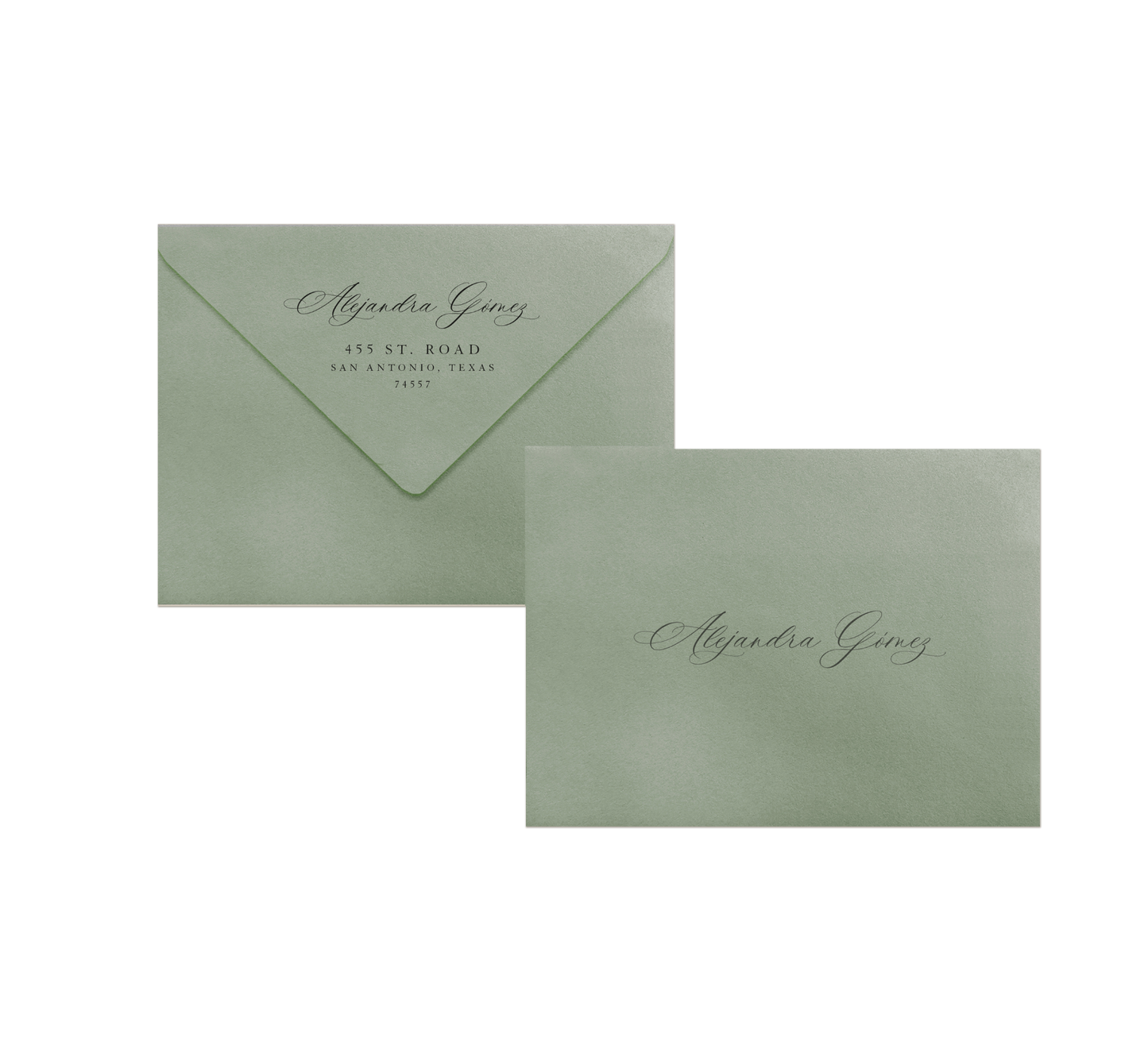 The Sandra Suite - Envelope + printed interior
