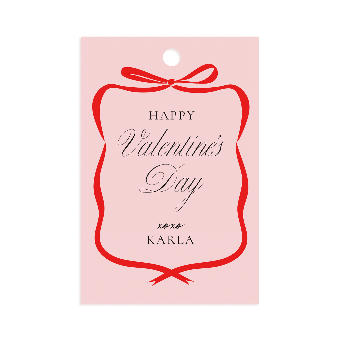 XOXO - Tag San Valentín