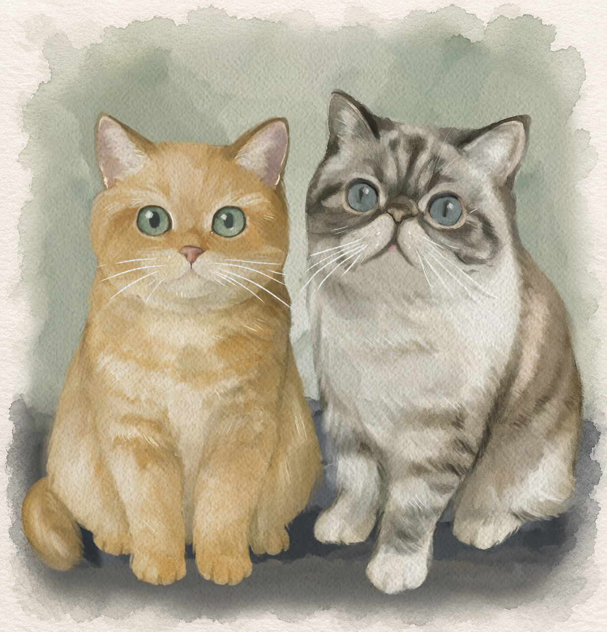 Retrato Ilustrado de Mascota