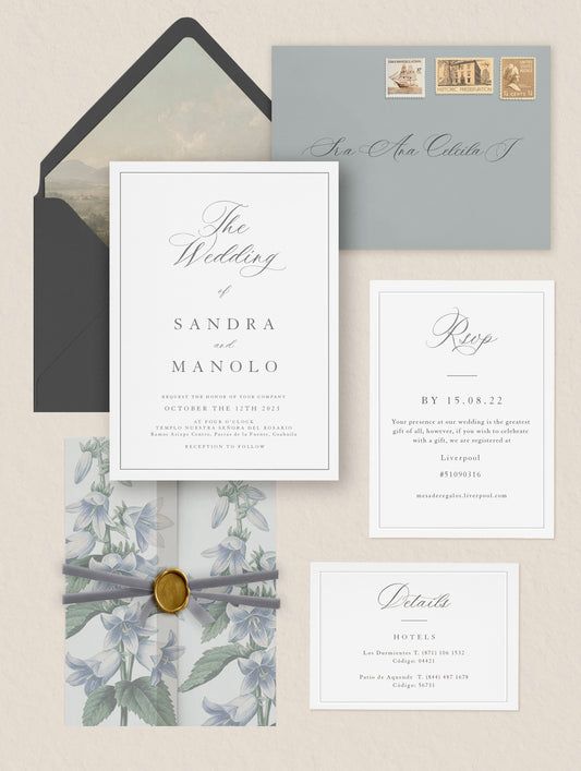 Invitación digital - The Sandra Suite